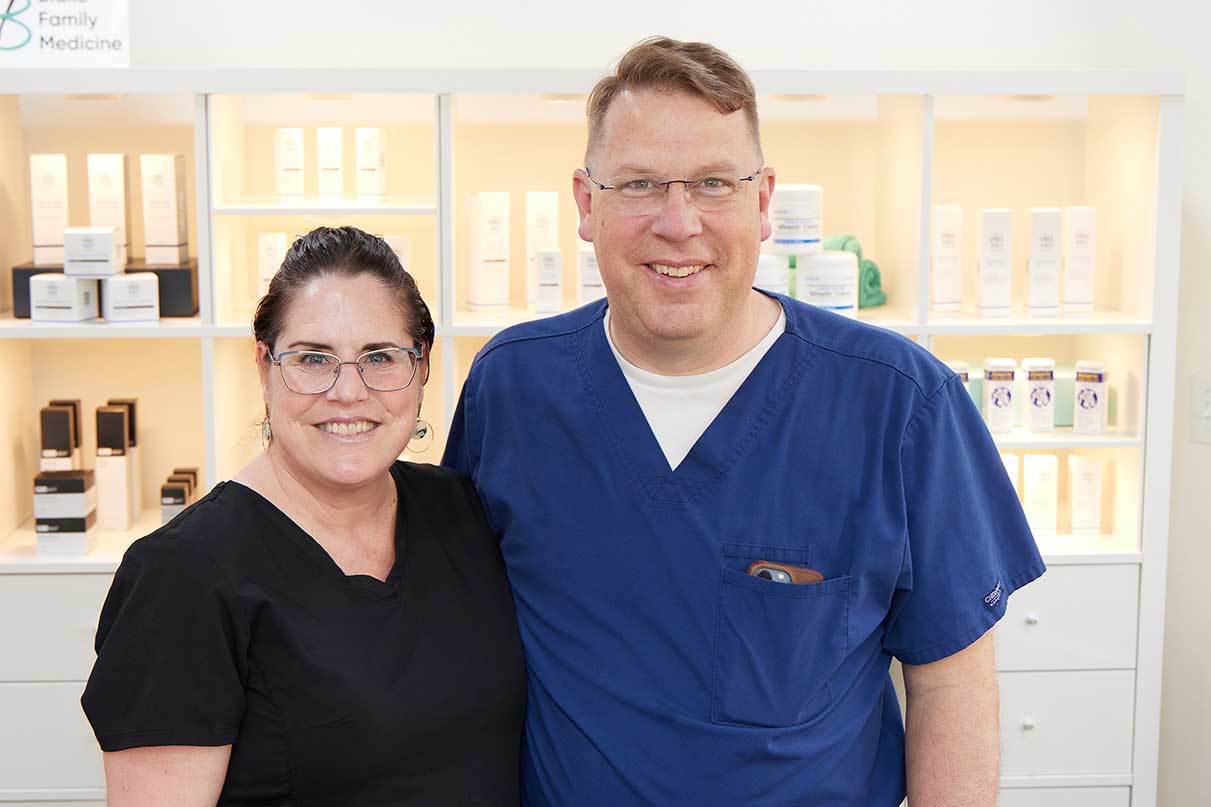 Dr.Blake-and-Mary Dr. Jaren Blake and his wife Mary who run the office in Provo Utah.
